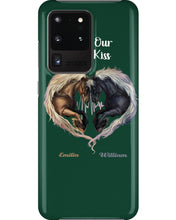 Load image into Gallery viewer, Horses From Our First Kiss Custom Name Gift For Girlfriend Phone case