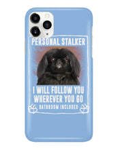 Load image into Gallery viewer, Black Pekingese Personal Stalker St. Patrick's Day Printed Mug Phone case