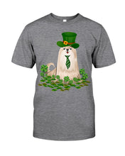 Load image into Gallery viewer, Shih Tzu With Green Tie St Patrick's Day Gift For Dog Lovers Guys Tee