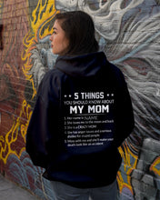 Load image into Gallery viewer, Five Things You Should Know About Mom Hoodie