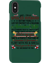 Load image into Gallery viewer, Perfect Gift For Husband Christmas Punch You In The Threat Phone case