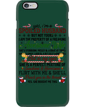 Load image into Gallery viewer, Perfect Gift For Husband Christmas Punch You In The Threat Phone case