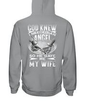 Load image into Gallery viewer, God Knew I Needed An Angel Gift For Husband Hoodie