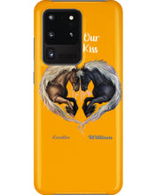 Load image into Gallery viewer, Horses From Our First Kiss Custom Name Gift For Girlfriend Phone case