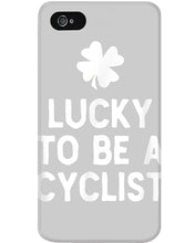 Load image into Gallery viewer, Lucky To Be A Biker Pilot Clover St Patrick's Day Gift Phone case