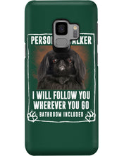 Load image into Gallery viewer, Black Pekingese Personal Stalker St. Patrick's Day Printed Mug Phone case