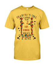Load image into Gallery viewer, Gift For Autism Angel Grandma I Used To Be His Angel Now He's Mine Guys Tee