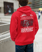 Load image into Gallery viewer, Amazing Gift For Husband She Love Me So Much Skull Hoodie