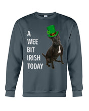 Load image into Gallery viewer, Patterdale Terrier Irish Today St. Patrick's Day Printed Mug Sweatshirt