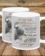 Load image into Gallery viewer, The Day I Met You Hand In Hand Gift For Wife Mug