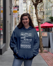 Load image into Gallery viewer, I Am A Proud Wife Of An Irish Husband Gift For Family Hoodie