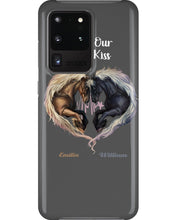 Load image into Gallery viewer, Horses From Our First Kiss Custom Name Gift For Girlfriend Phone case