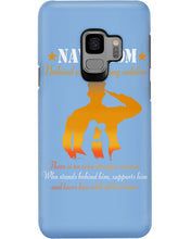 Load image into Gallery viewer, Son Gift For Navy Mom Behind Every Strong Soldier Phone case