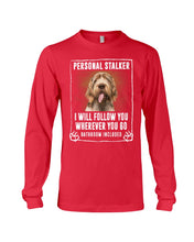 Load image into Gallery viewer, Spinone Italiano Personal Stalker St. Patrick's Day Printed Mug Unisex Long Sleeve