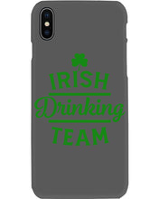 Load image into Gallery viewer, Irsih Drinking Team Green Shamrock St Patrick's Day Phone case