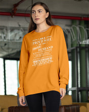 Load image into Gallery viewer, I Am A Proud Wife Of An Irish Husband Gift For Family Unisex Long Sleeve