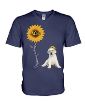 Load image into Gallery viewer, White Labrador Mimi Sunshine Dog Lovers St. Patrick's Day Printed Mug Guys V-Neck