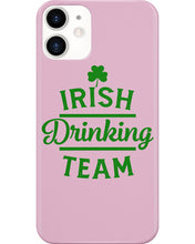 Load image into Gallery viewer, Irsih Drinking Team Green Shamrock St Patrick's Day Phone case