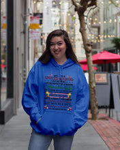 Load image into Gallery viewer, Perfect Gift For Husband Christmas Punch You In The Threat Hoodie