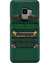 Load image into Gallery viewer, Perfect Gift For Husband Christmas Punch You In The Threat Phone case