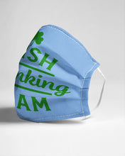 Load image into Gallery viewer, Irsih Drinking Team Green Shamrock St Patrick's Day Cloth Face Mask