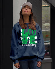 Load image into Gallery viewer, Teaching Love Clover St Patrick's Day Gift Sweatshirt