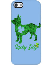 Load image into Gallery viewer, Green Chihuahua Lucky Day St Patrick's Day Gift For Dog Lovers Phone case