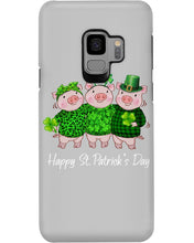 Load image into Gallery viewer, Pig Wear Plaid Shirt And Top Hat St Patrick's Day Gift Phone case