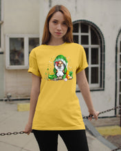 Load image into Gallery viewer, Gnome Pot Of Gold Shamrock St. Patrick's Day Printed Mug Guys Tee