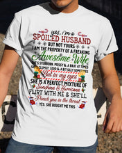 Load image into Gallery viewer, Perfect Gift For Husband Christmas Punch You In The Threat Guys Tee