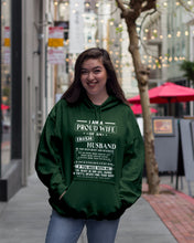 Load image into Gallery viewer, I Am A Proud Wife Of An Irish Husband Gift For Family Hoodie