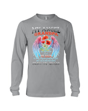 Load image into Gallery viewer, My Angel Grandpa Who Watched Over My Back Unisex Long Sleeve