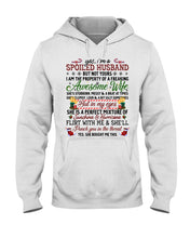 Load image into Gallery viewer, Perfect Gift For Husband Christmas Punch You In The Threat Hoodie