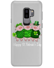 Load image into Gallery viewer, Pig Wear Plaid Shirt And Top Hat St Patrick's Day Gift Phone case
