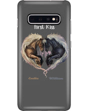 Load image into Gallery viewer, Horses From Our First Kiss Custom Name Gift For Girlfriend Phone case