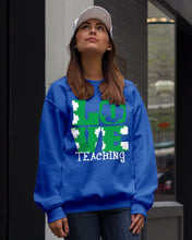 Load image into Gallery viewer, Teaching Love Clover St Patrick's Day Gift Sweatshirt