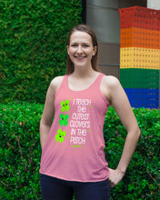Load image into Gallery viewer, Lovely Clover Smiling I Teach The Cutest Clovers In The Patch St Patrick's Day Gift Ladies Flowy Tank