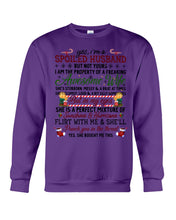 Load image into Gallery viewer, Perfect Gift For Husband Christmas Punch You In The Threat Sweatshirt