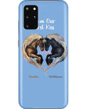 Load image into Gallery viewer, Horses From Our First Kiss Custom Name Gift For Girlfriend Phone case