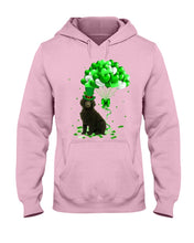 Load image into Gallery viewer, Standard Poodle Patrick Balloons St. Patrick's Day Color Changing Mug Hoodie