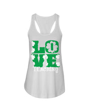 Load image into Gallery viewer, Teaching Love Clover St Patrick's Day Gift Ladies Flowy Tank