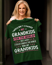 Load image into Gallery viewer, I Could Change The World For My Grandkids Guys Tee