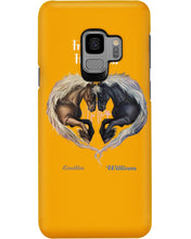 Load image into Gallery viewer, Horses From Our First Kiss Custom Name Gift For Girlfriend Phone case