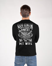 Load image into Gallery viewer, God Knew I Needed An Angel Gift For Husband Unisex Long Sleeve