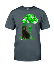 Load image into Gallery viewer, Standard Poodle Patrick Balloons St. Patrick's Day Color Changing Mug Guys Tee