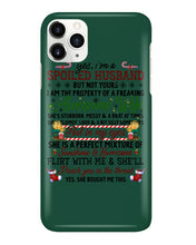 Load image into Gallery viewer, Perfect Gift For Husband Christmas Punch You In The Threat Phone case