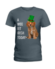 Load image into Gallery viewer, Cavapoo Irish Today Green St. Patrick's Day Printed Mug Ladies Tee
