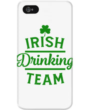 Load image into Gallery viewer, Irsih Drinking Team Green Shamrock St Patrick's Day Phone case