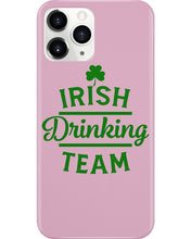 Load image into Gallery viewer, Irsih Drinking Team Green Shamrock St Patrick's Day Phone case
