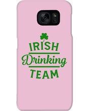 Load image into Gallery viewer, Irsih Drinking Team Green Shamrock St Patrick's Day Phone case